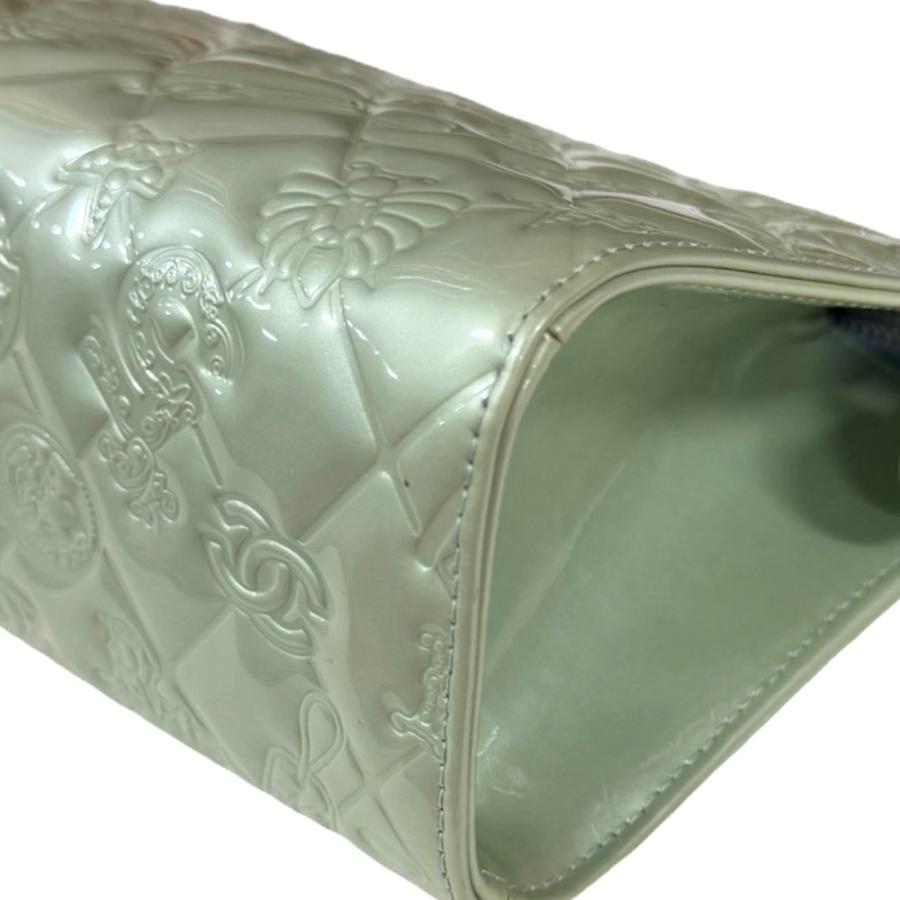 CHANEL シャネル アイコン ショルダーバッグ パテントレザー A37156  