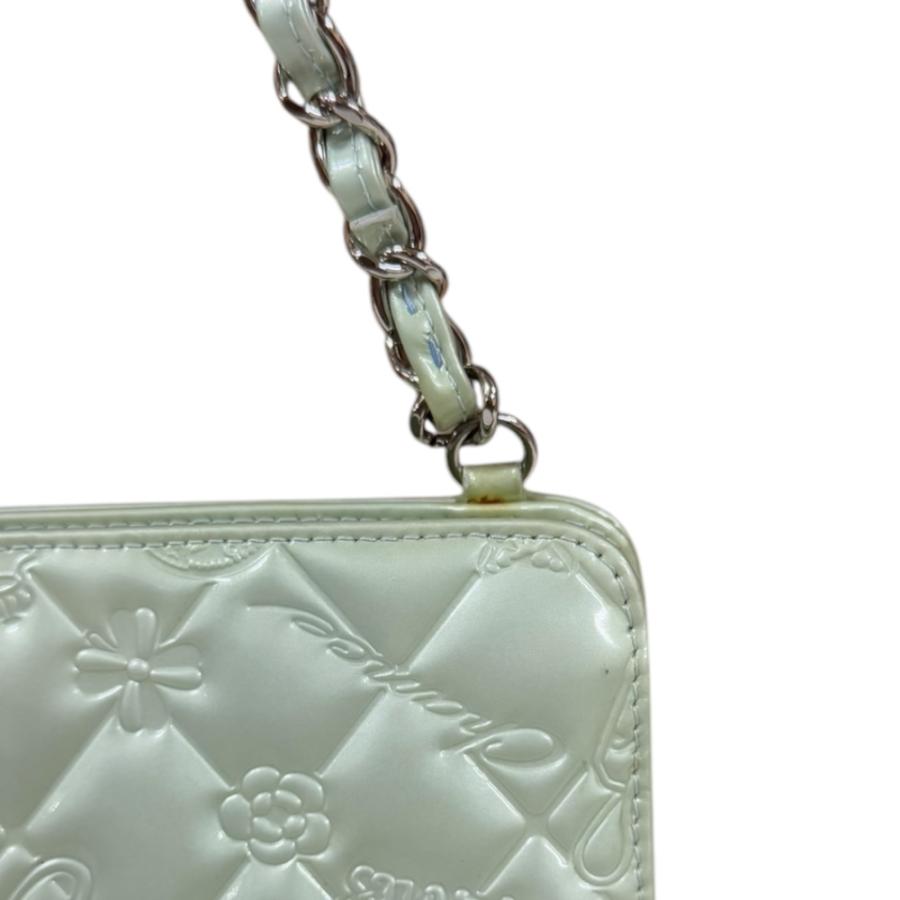 CHANEL シャネル アイコン ショルダーバッグ パテントレザー A37156  