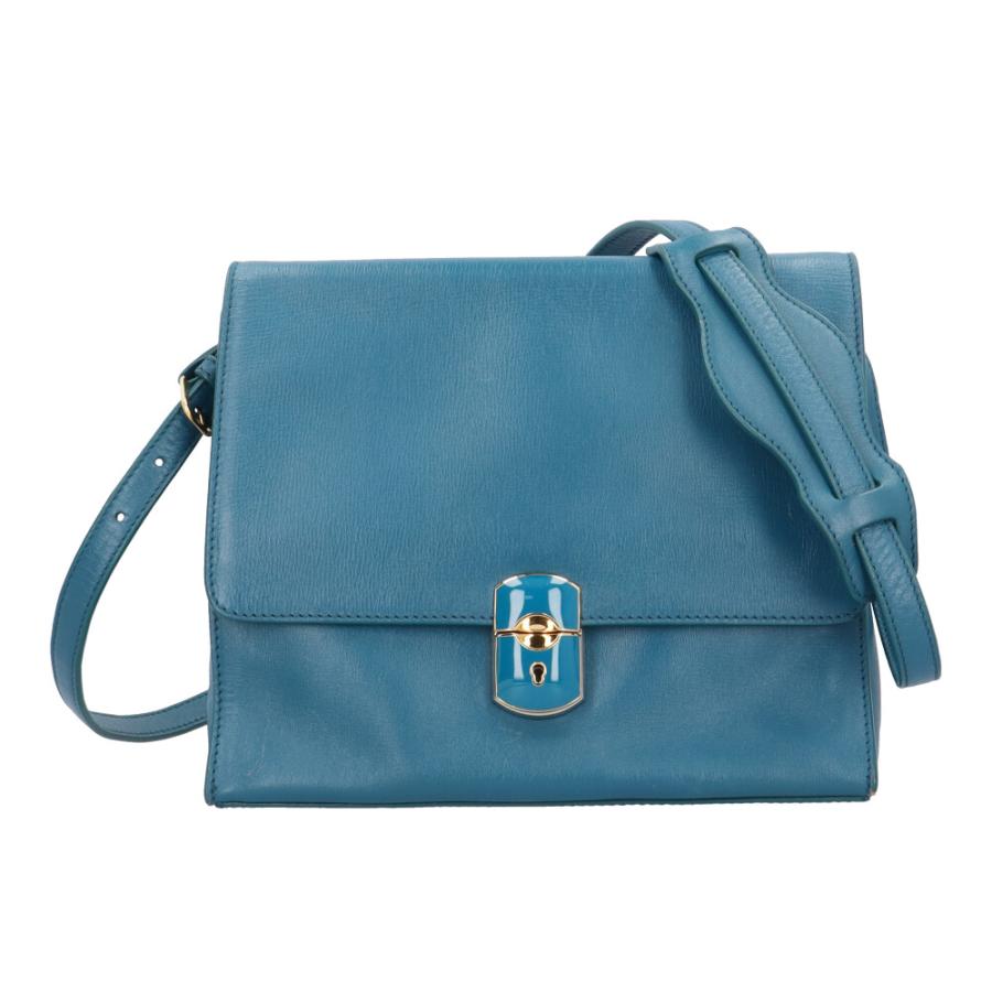 BALENCIAGA（バレンシアガ） ショルダーバッグ レザー 293862 ブルー 