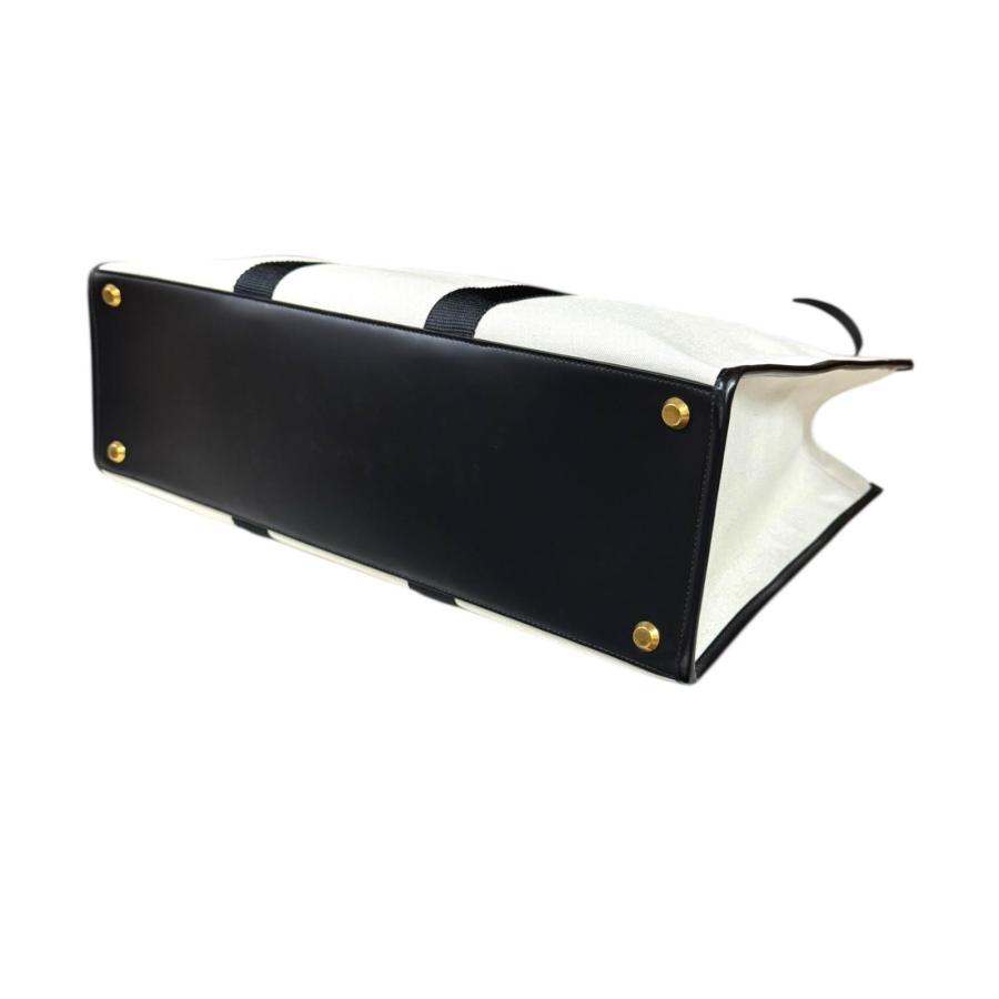 バレンシアガ ハードウェア ラージ トート ショルダーバッグ キャンバス 671403 ホワイト ユニセックス BALENCIAGA  中古 R&Kリサイクルキング BALENCIAGA（バレンシアガ） ハードウェア ラージ トート ショルダー