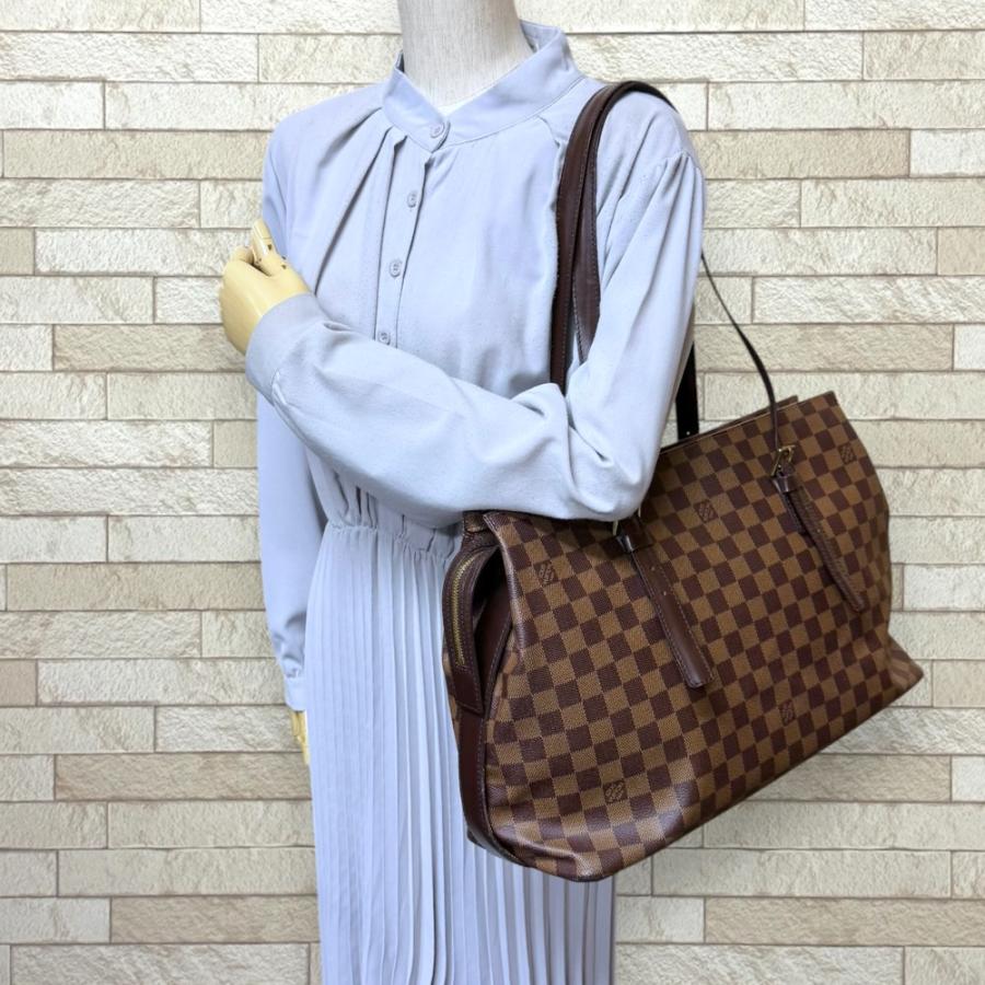 ダミエチェルシーブラウン ショルダーバッグ LOUIS VUITTON（ルイ・ヴィトン） チェルシー ダミエ ショルダーバッグ