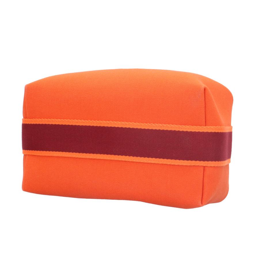 HERMES（エルメス） ブリッド・ア・ブラックPM ポーチ コットン