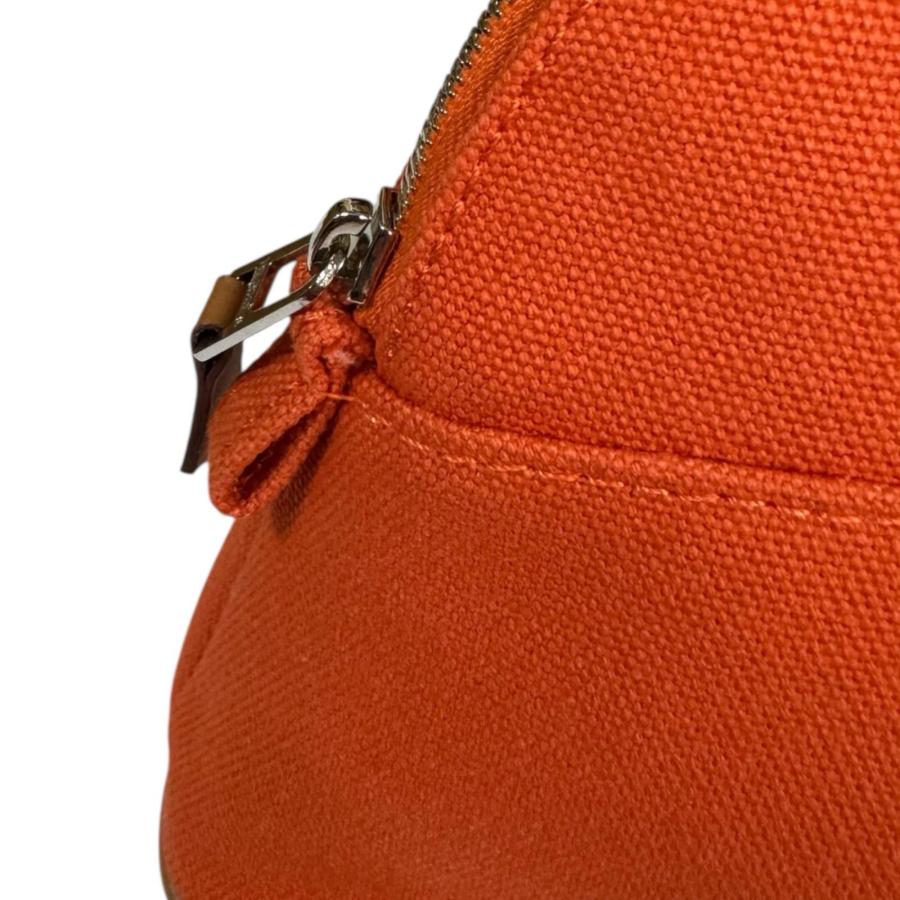HERMES（エルメス） ボリードポーチミニ コスメポーチ ポーチ コットン