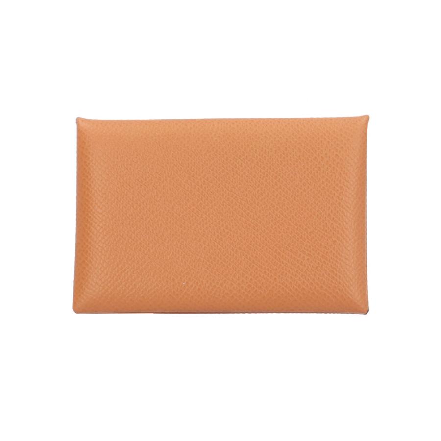 ✨美品✨HERMES エルメス　カルヴィ　エプソン HERMES（エルメス） カルヴィ カードケース ヴォーエプソン レディース