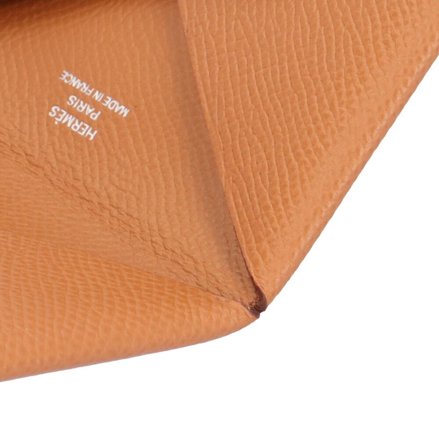 HERMES（エルメス） カルヴィ カードケース ヴォーエプソン レディース