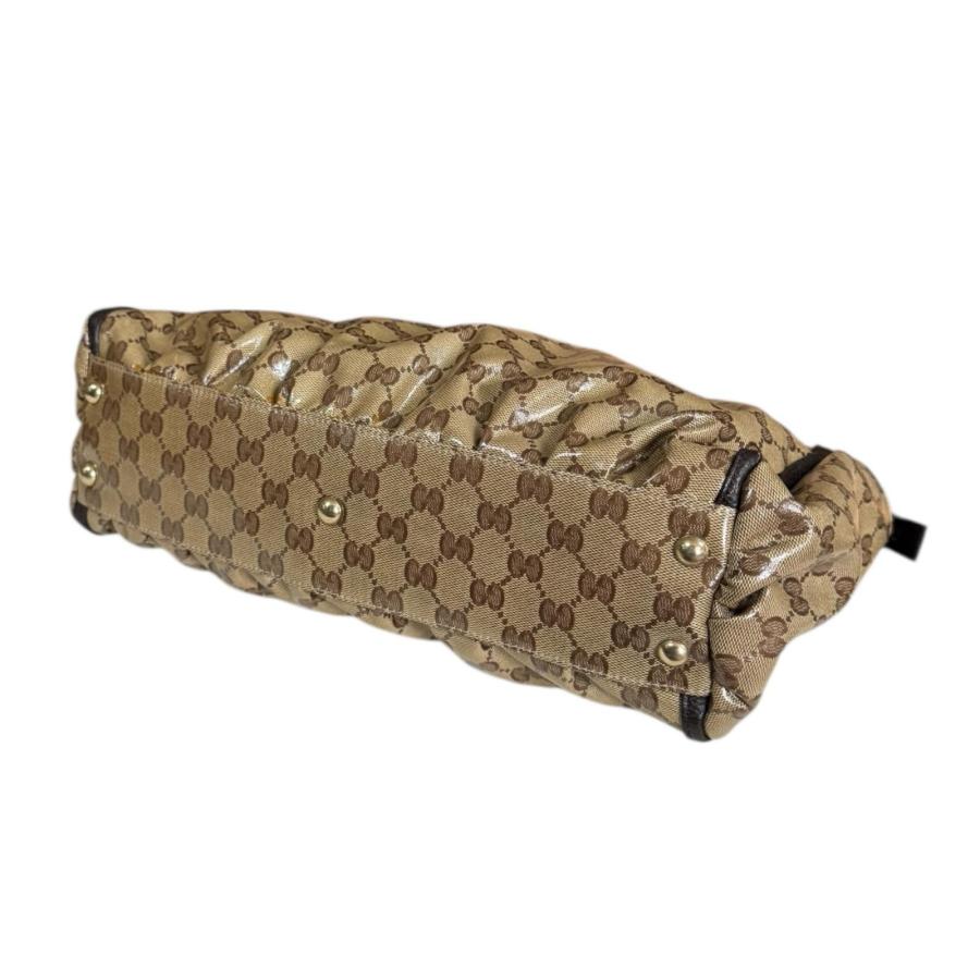 GUCCI（グッチ） GGクリスタル アビー トートバッグ PVCコーティング