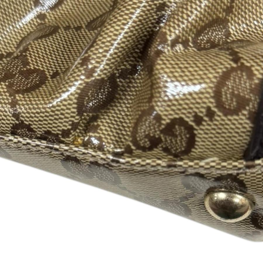 GUCCI（グッチ） GGクリスタル アビー トートバッグ PVCコーティング