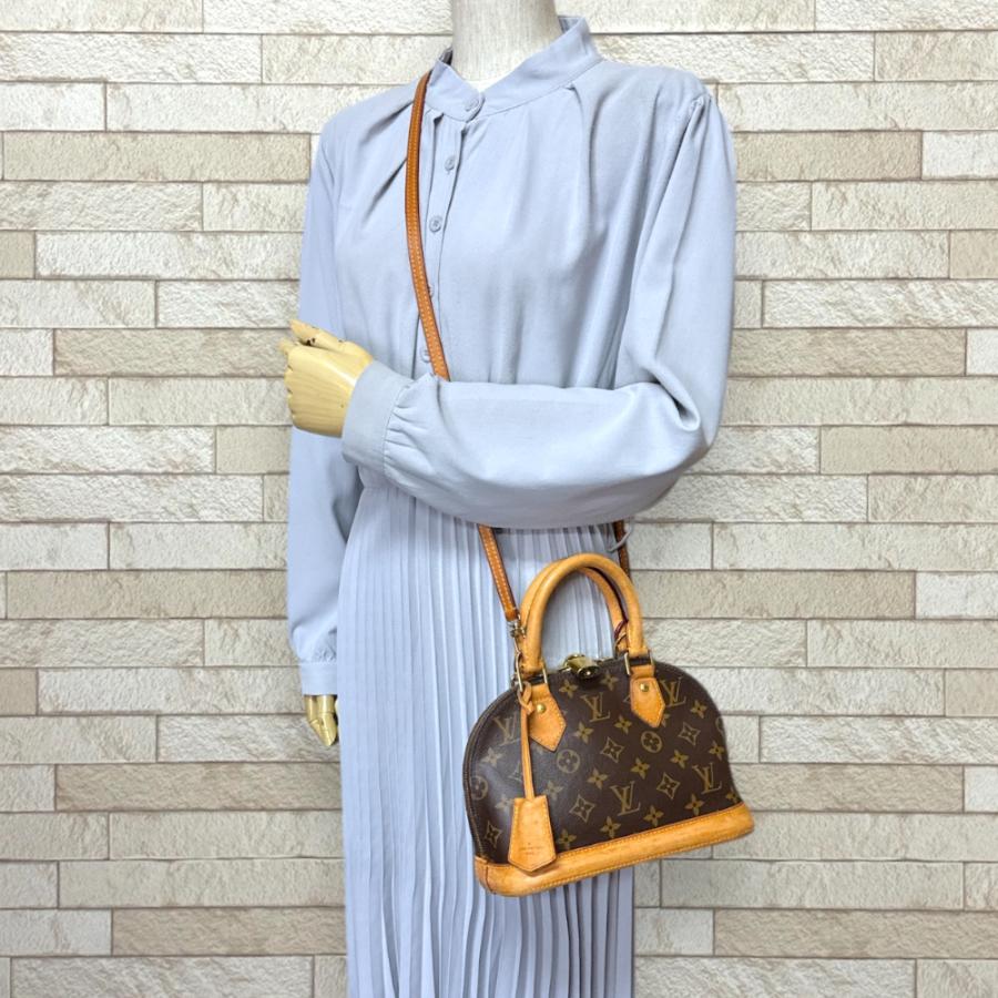 ルイヴィトン アルマbb モノグラム ハンドバッグ