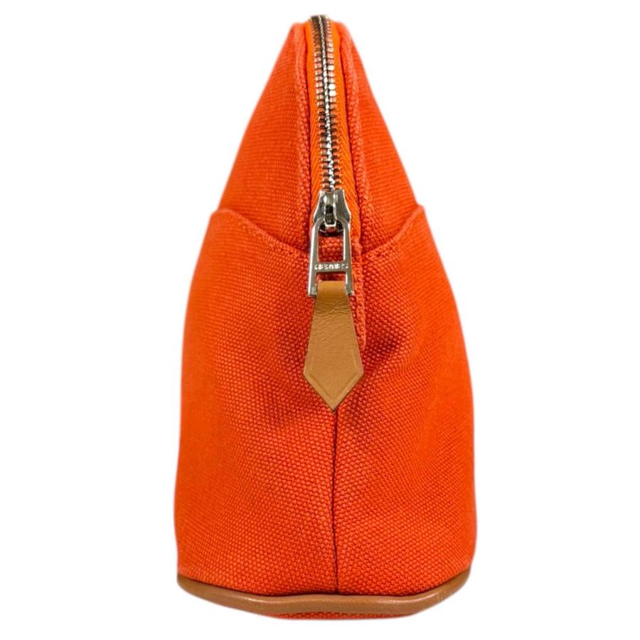 HERMES（エルメス） ボリードポーチミニ コスメポーチ ポーチ コットン