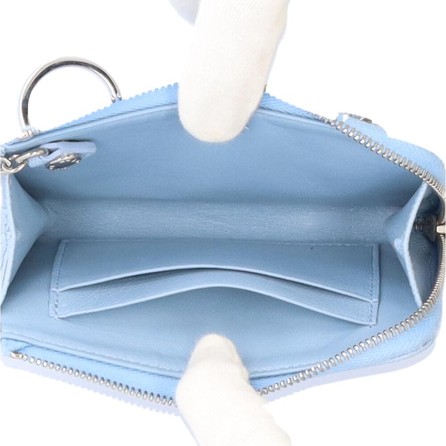 PRADA（プラダ） トライアングル サフィアーノ コインケース レザー