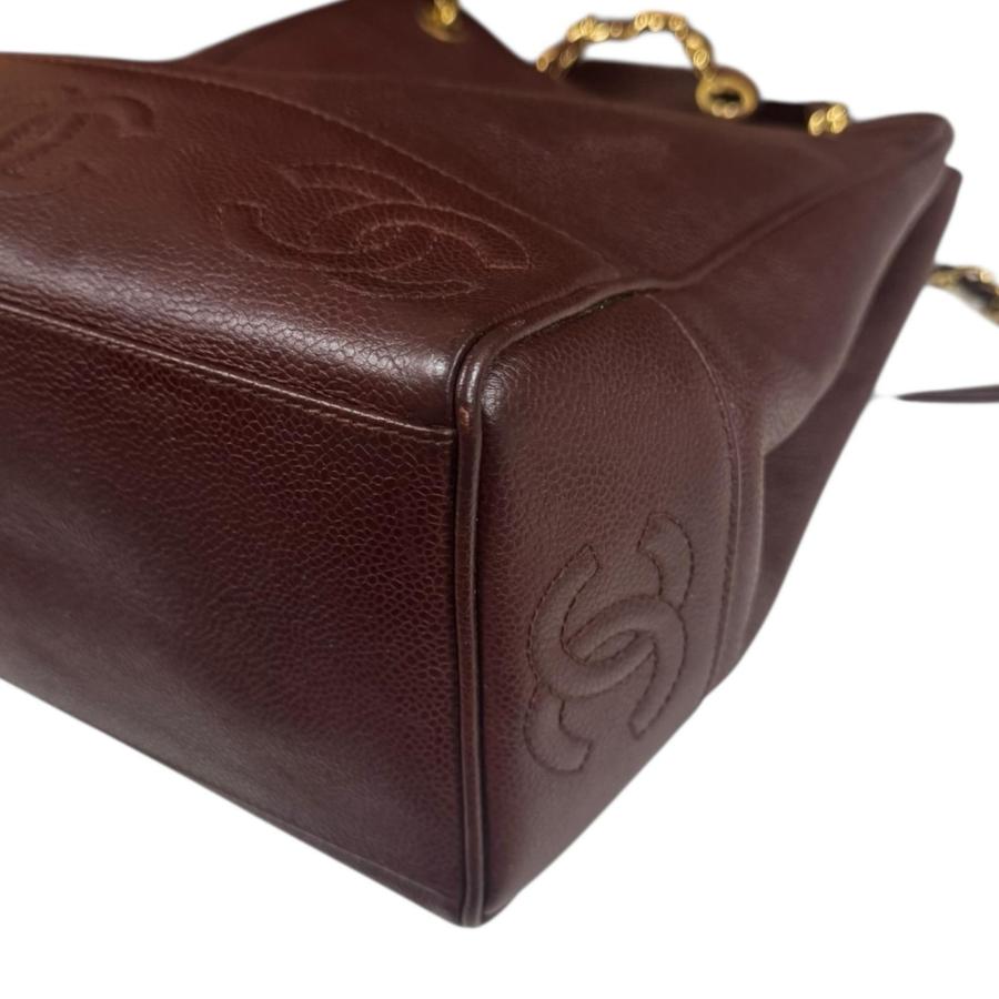 CHANEL（シャネル） トリプルココ トートバッグ キャビアスキン