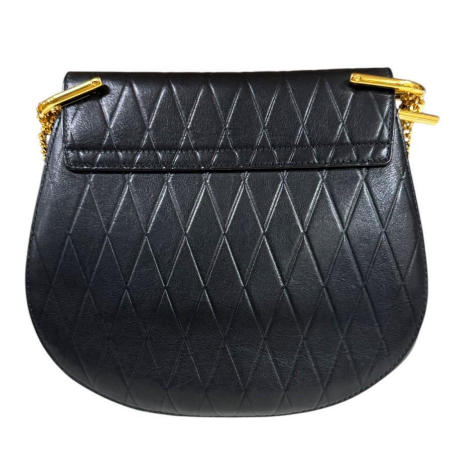 Chloe（クロエ） ドリュー ショルダーバッグ レザー ブラック