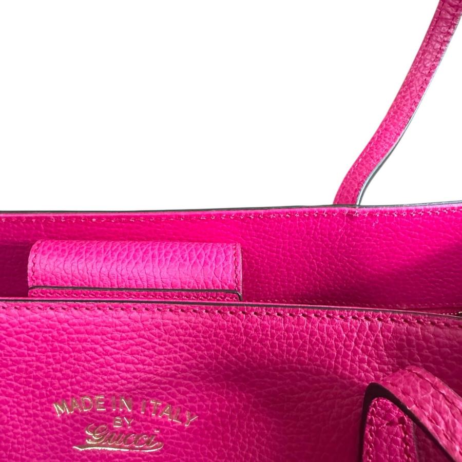 GUCCI（グッチ） スウィング トートバッグ レザー 354397 ピンク