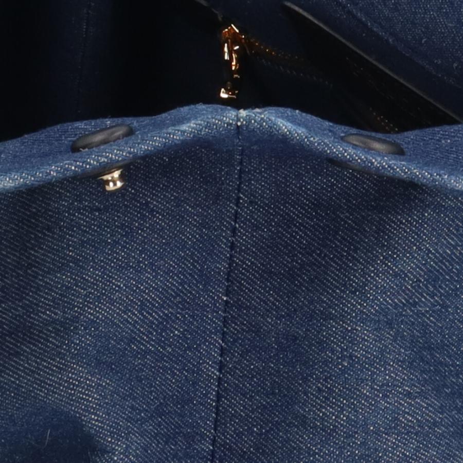 PRADA（プラダ） トートバッグ デニム 1BG356 ネイビー レディース