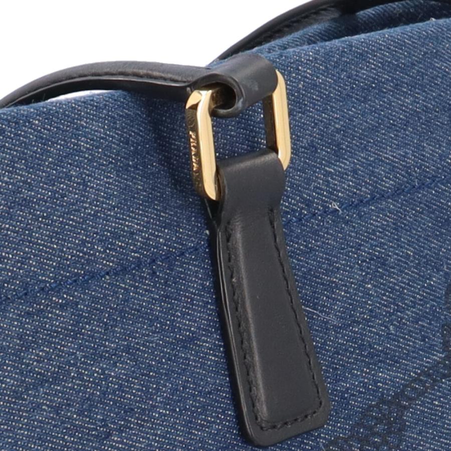 PRADA（プラダ） トートバッグ デニム 1BG356 ネイビー レディース