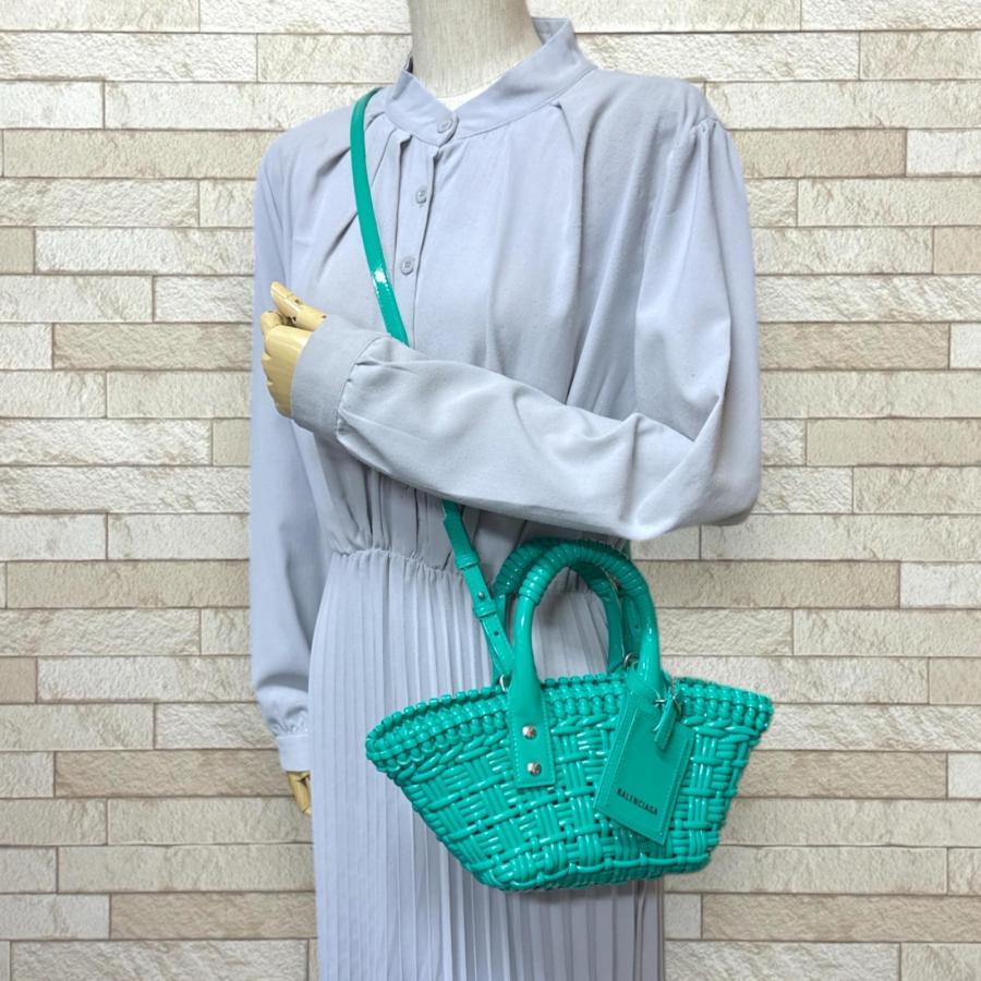 BALENCIAGA（バレンシアガ） ビストロ XXS ショルダーバッグ エナメル