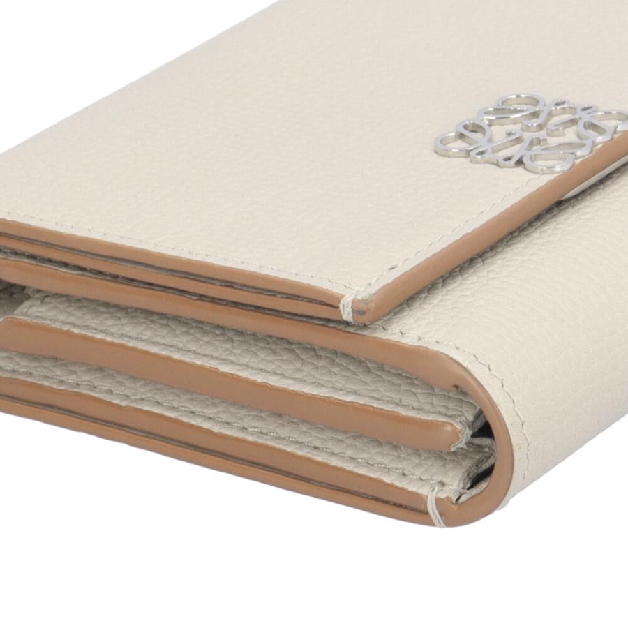 LOEWE（ロエベ） コンパクト フラップウォレット アナグラム 二つ折り