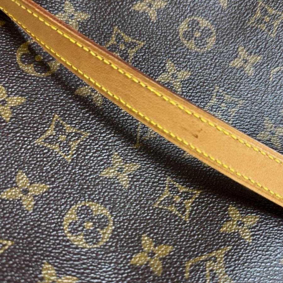綺麗 LOUIS VUITTON ルイヴィトン ミュゼット ヴィンテージ モノグラム ショルダーバッグ PVC/ヌメ革 ブラウン レディース【中古】 LOUIS VUITTON（ルイ・ヴィトン） ミュゼットタンゴ ロング ショルダー