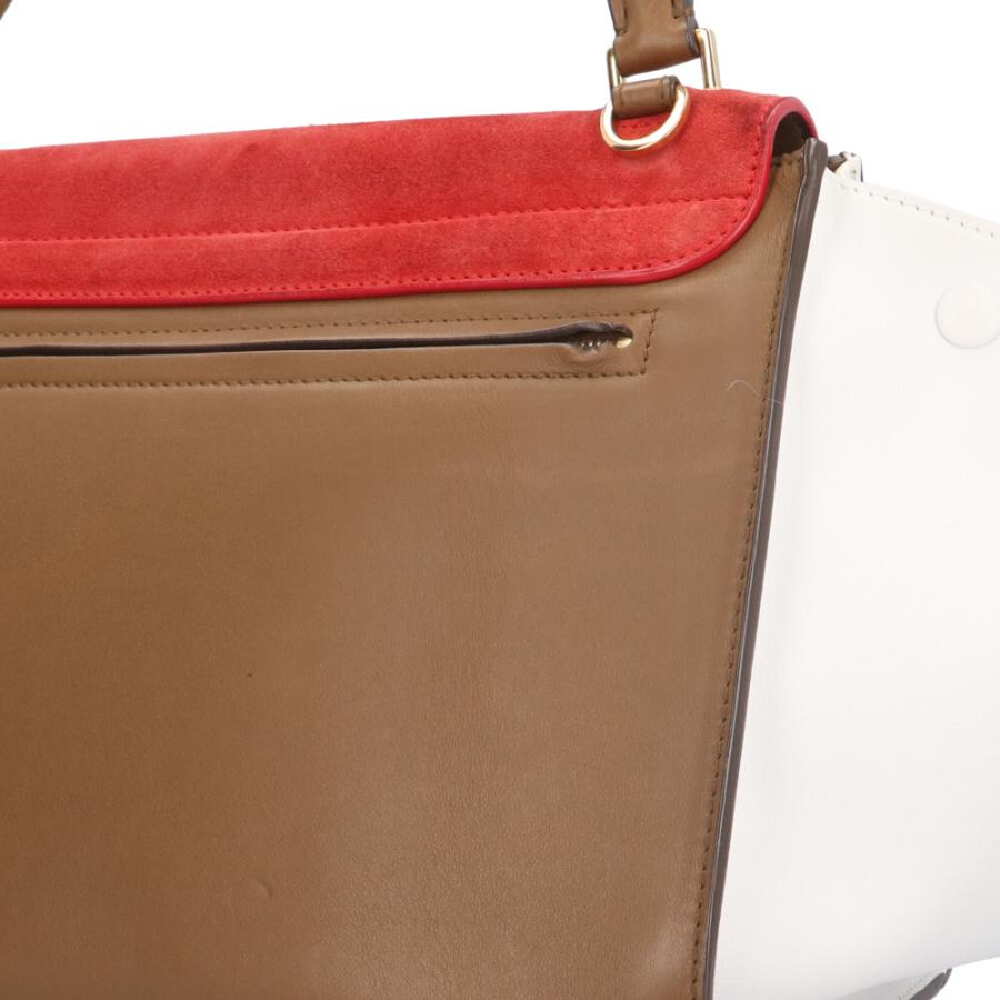 CELINE（セリーヌ） トラペーズ ショルダーバッグ スウェード 1695430