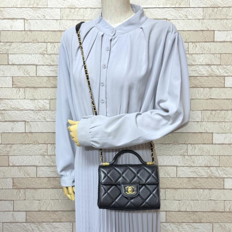 CHANEL（シャネル） ミニマトラッセ ショルダーバッグ キャビアスキン
