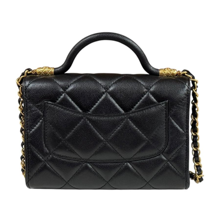 CHANEL（シャネル） ミニマトラッセ ショルダーバッグ キャビアスキン
