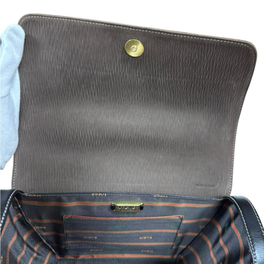 LOEWE（ロエベ） ベラスケス ハンドバッグ レザー ブラック レディース