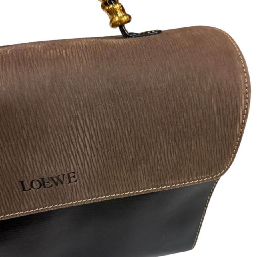 LOEWE（ロエベ） ベラスケス ハンドバッグ レザー ブラック レディース