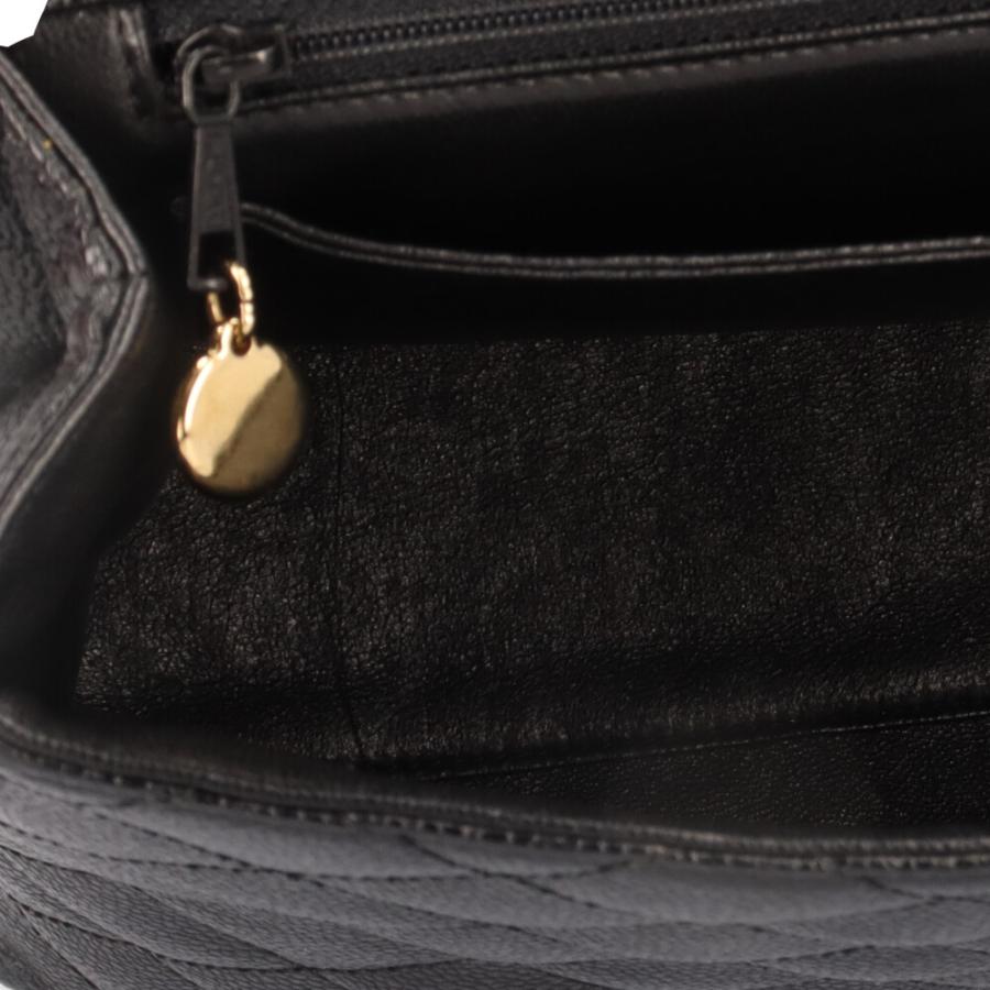 CHANEL シャネル ココマークトップハンドル マトラッセ ハンドバッグ  