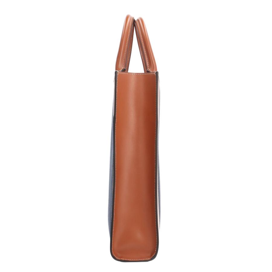 セリーヌ スモールヴァーティカルカバ ショルダーバッグ キャンバス 192082CSU.07AT ネイビー ユニセックス CELINE  中古 CELINE（セリーヌ） スモールヴァーティカルカバ ショルダーバッグ