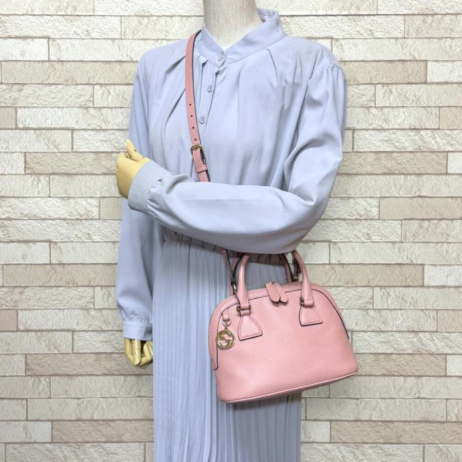 GUCCI（グッチ） インターロッキング ショルダーバッグ レザー 449661