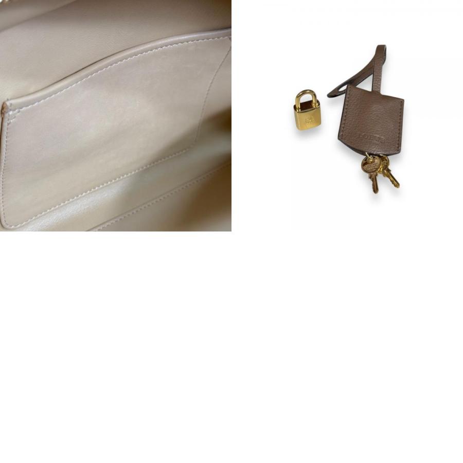 LOEWE（ロエベ） アマソナ28 ハンドバッグ レザー 352.69LA03 ベージュ