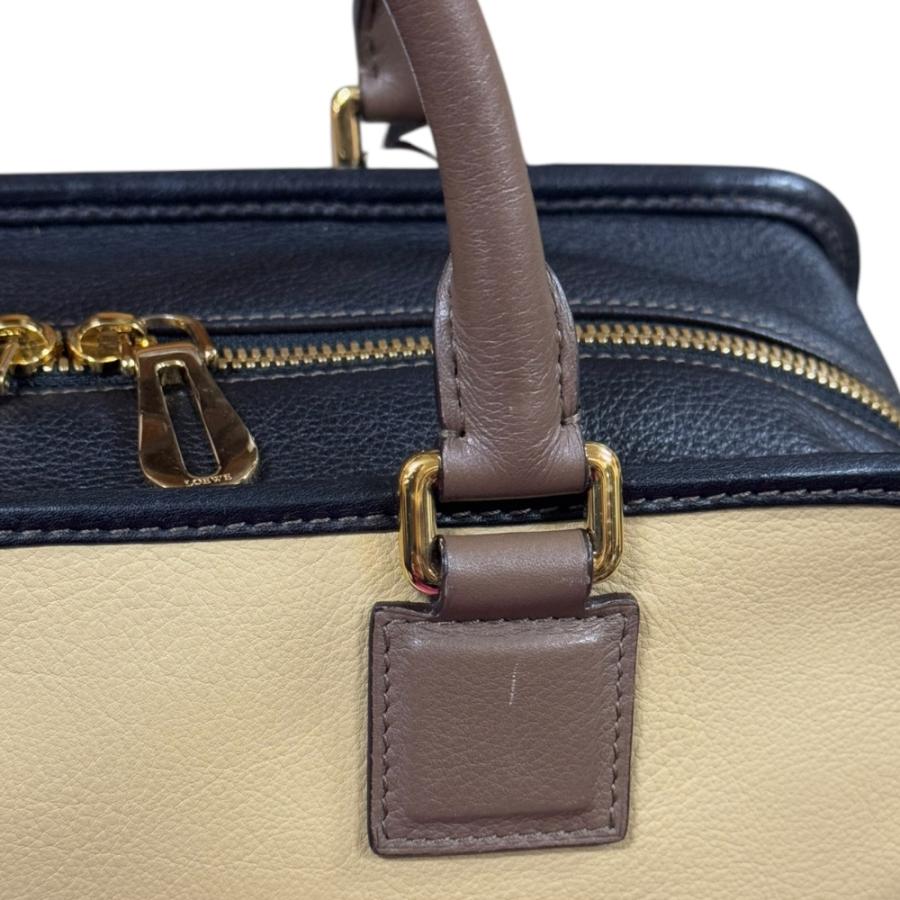 LOEWE（ロエベ） アマソナ28 ハンドバッグ レザー 352.69LA03 ベージュ 