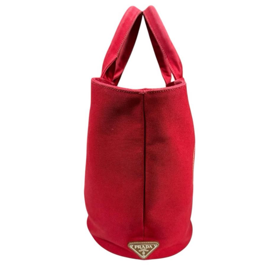 PRADA（プラダ） カナパ ファブリック ショルダーバッグ キャンバス