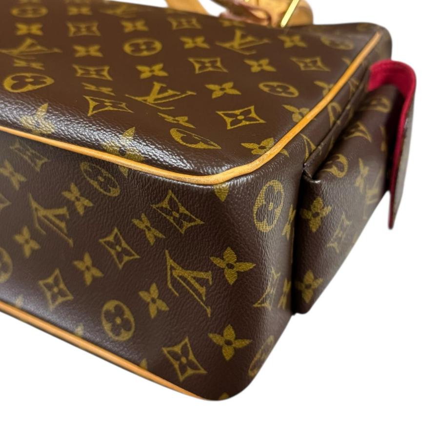 【美品】ルイヴィトン ハンドバッグ モノグラム ミュルティプリ・シテM51162 LOUIS VUITTON（ルイ・ヴィトン） ミュルティプリシテ モノグラム