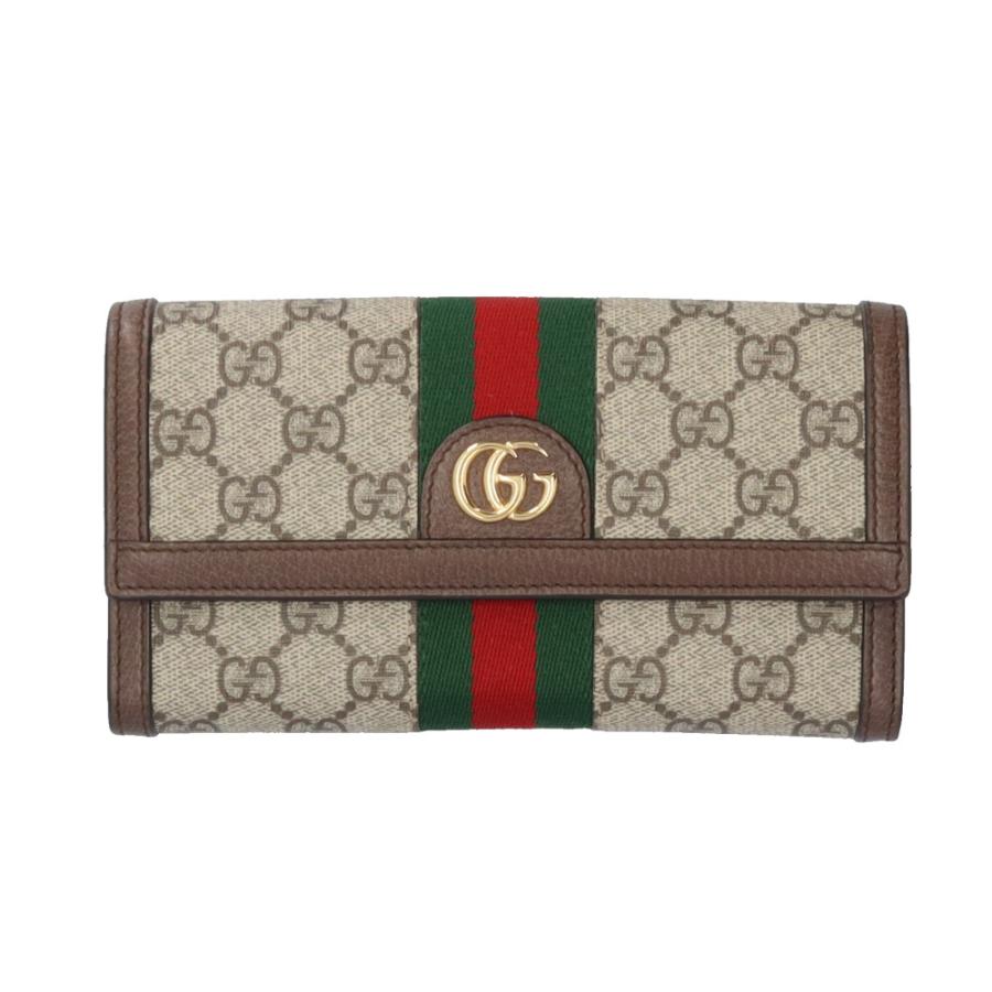 GUCCI（グッチ） GG コンチネンタルウォレット シェリーライン 長財布
