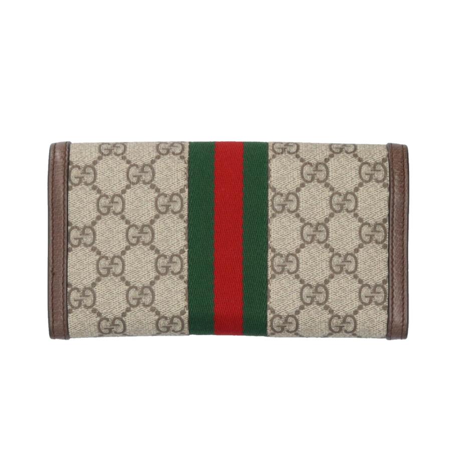 GUCCI（グッチ） GG コンチネンタルウォレット シェリーライン 長財布