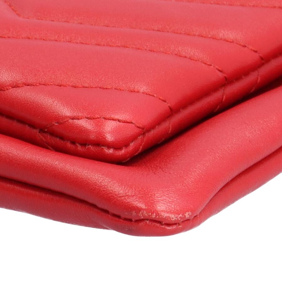 GUCCI（グッチ） GGマーモント ショルダーバッグ レザー 453878 213317