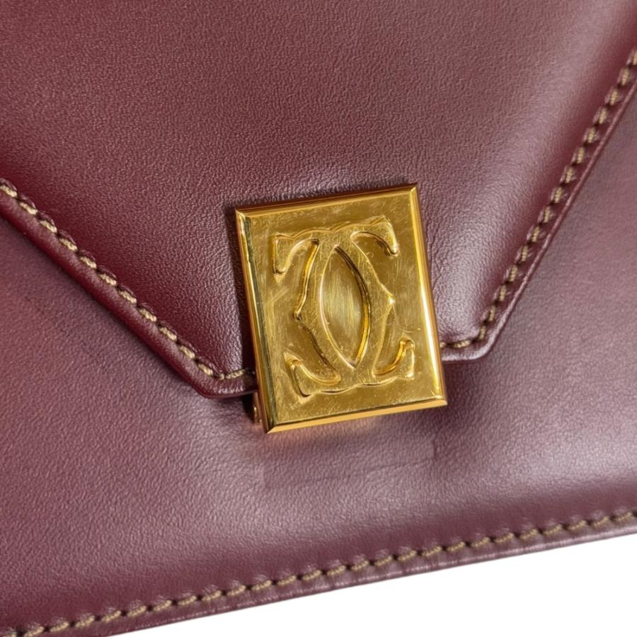 カルティエ ショルダーバッグ レザー レディース CARTIER 【1-0210351】 カルティエ ショルダーバッグ レザー レディース CARTIER 【1-0210351