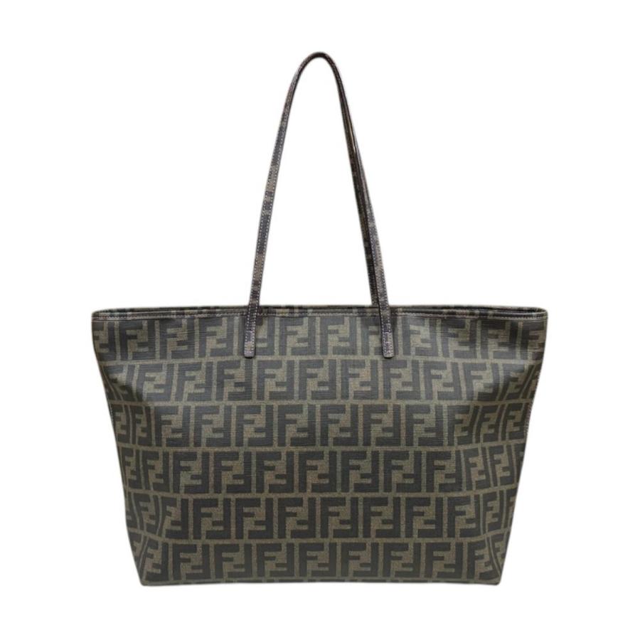 FENDI（フェンディ） ショッピング ロールバッグ ズッカ トートバッグ