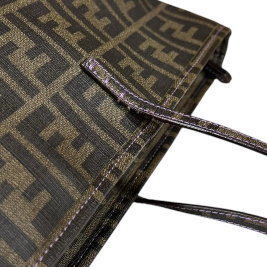 FENDI（フェンディ） ショッピング ロールバッグ ズッカ トートバッグ