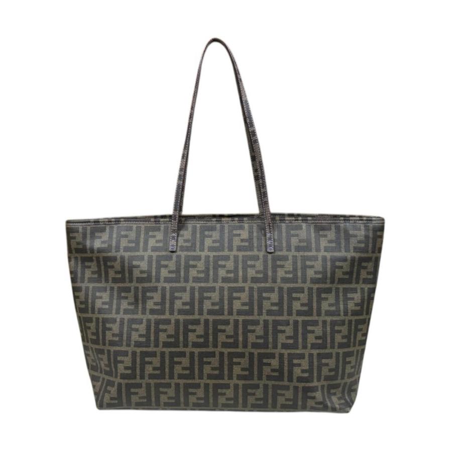 FENDI（フェンディ） ショッピング ロールバッグ ズッカ トートバッグ