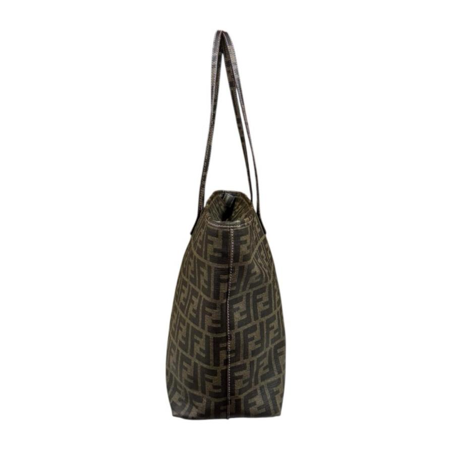 FENDI（フェンディ） ショッピング ロールバッグ ズッカ トートバッグ