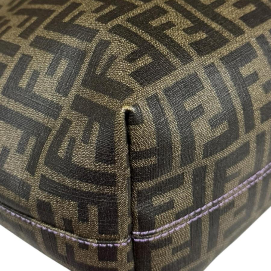 FENDI（フェンディ） ショッピング ロールバッグ ズッカ トートバッグ