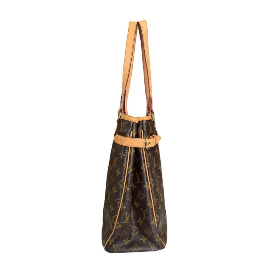 LOUIS VUITTON ルイヴィトン バティニョール ヴェルティカル トートバッグ ヴィンテージ モノグラム M51153 ショルダーバッグ PVC ブラウン レディース【中古】 LOUIS VUITTON（ルイ・ヴィトン） バティニョール ヴェルティカル