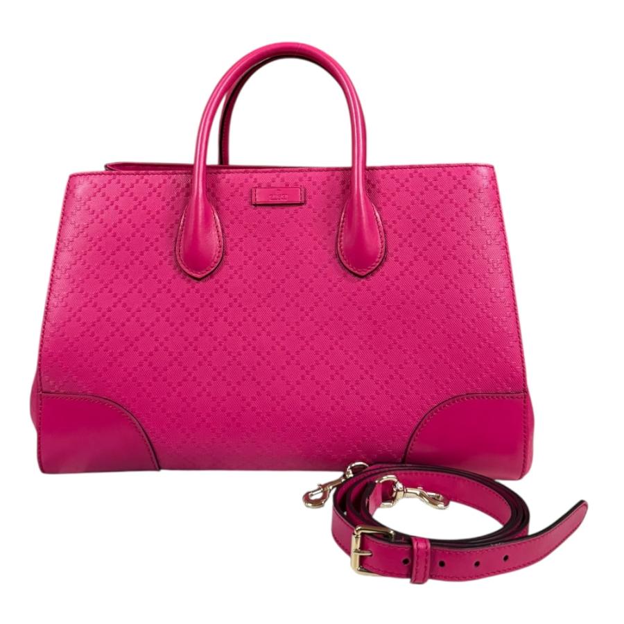 グッチ ディアマンテ ショルダーバッグ レザー 354225 ピンク レディース GUCCI  中古 R&Kリサイクルキング GUCCI（グッチ） ディアマンテ ショルダーバッグ レザー 354225 ピンク