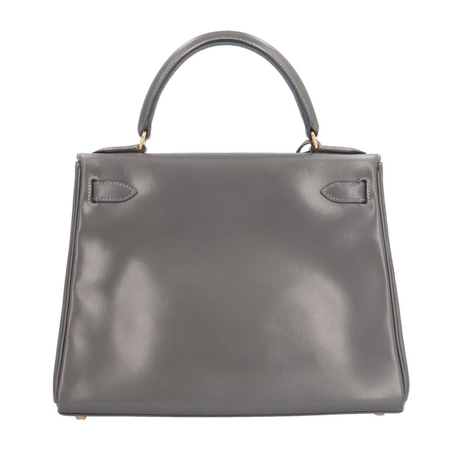 HERMES（エルメス） ケリー28内縫い ハンドバッグ ボックスカーフ