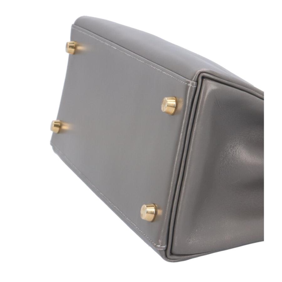 HERMES（エルメス） ケリー28内縫い ハンドバッグ ボックスカーフ