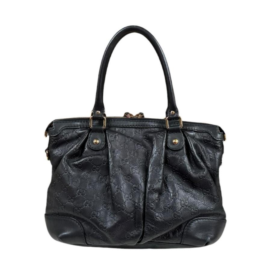 GUCCI（グッチ） スーキー グッチシマ ショルダーバッグ シマレザー