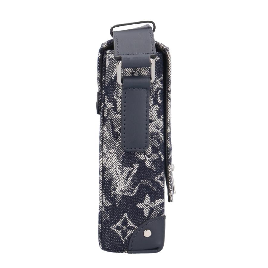 ルイヴィトン トランクメッセンジャーPM モノグラムタペストリー ショルダーバッグ M57282 ネイビー ユニセックス LOUIS VUITTON  中古 LOUIS VUITTON（ルイ・ヴィトン） トランクメッセンジャーPM