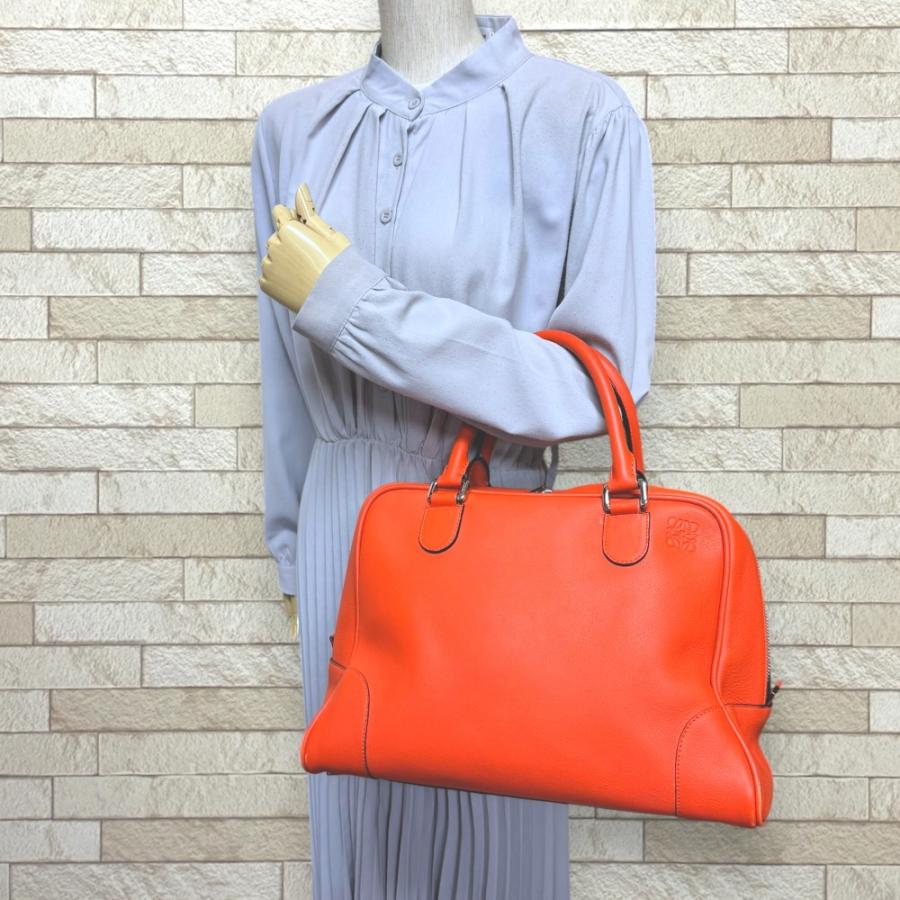 LOEWE（ロエベ） ラージ ハンドバッグ アマソナ75 ハンドバッグ レザー